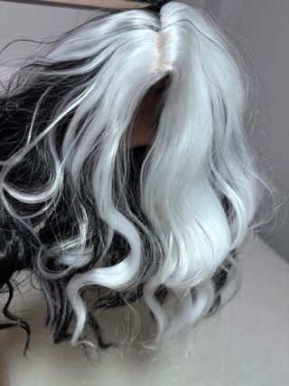 Peluca Cruella de Vil Talla Única