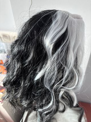 Peluca Cruella de Vil Talla Única