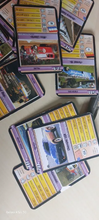 Carte vintage Auto Pazze Top Quartetto