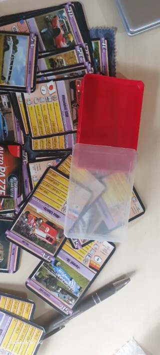 Carte vintage Auto Pazze Top Quartetto