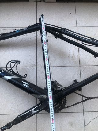 Cuadro Bici BH Azul y Negro