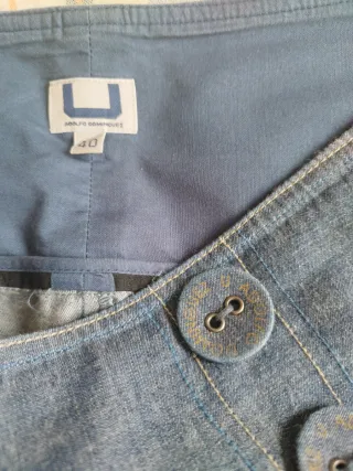 Pantalón vaquero Wide Leg Adolfo Domínguez T40