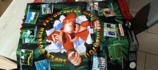 Super Nintendo con scatola e accessori