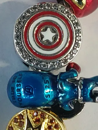 Bracciale Argento Avengers Charm