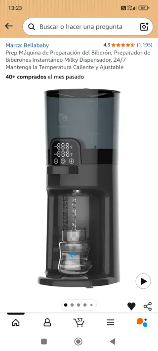 Preparador de biberones Bellababy