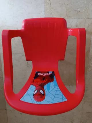 Mesa y Silla Infantil Toy Story y Spiderman