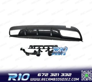DIFUSOR MERCEDES CLASE C W205 15-21 LOOK C63 EDITION 1