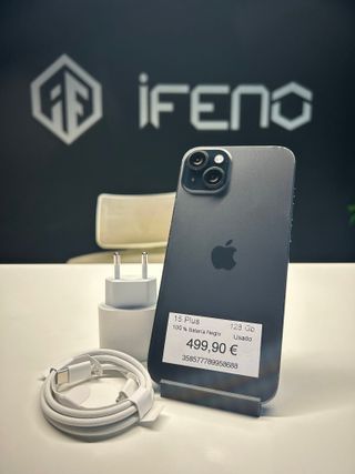 iPhone 15 Plus Negro 128GB – Garantía 2 Años