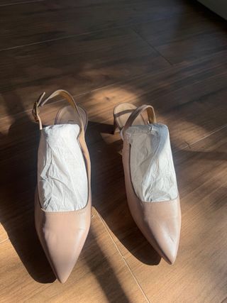 Tacones Unisa Beige Talla 41