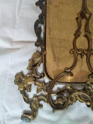 Marco de bronce antiguo estilo vintage