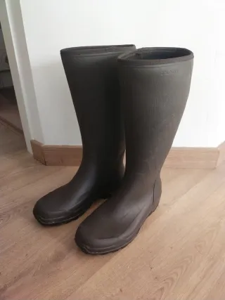 Botas de agua hombre Solognac 500 cálidas.Talla 44
