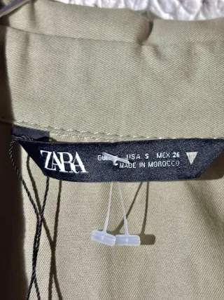 Mono utilitario Zara caqui Talla M