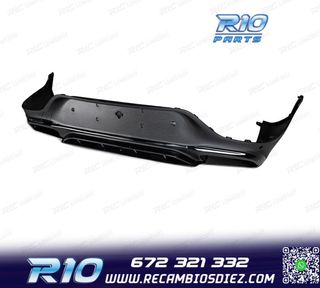 DIFUSOR MERCEDES GLC C253 COUPE AMG 20- LOOK GLC63 NEGRO