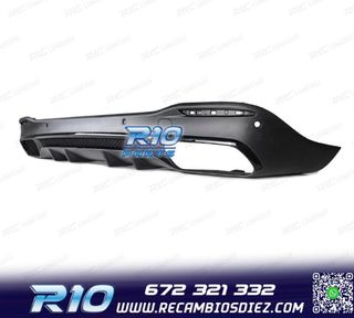 DIFUSOR MERCEDES GLE W167 AMG 19- LOOK AMG GLE63 NEGRO