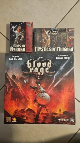 Blood Rage con espansioni in italiano