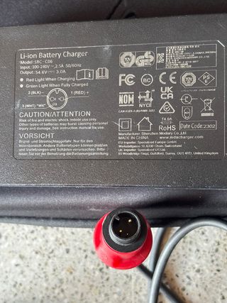 Cargador Specialized SL + Adaptador x2