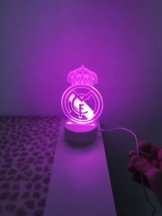 Lámpara LED Real Madrid