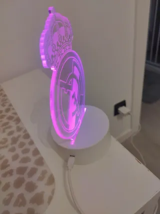 Lámpara LED Real Madrid