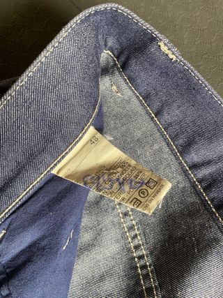 Jeans al ginocchio Playlife blu