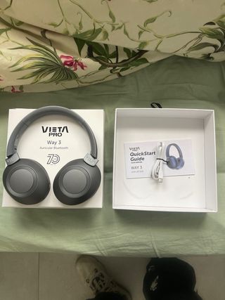 Auriculares Vieta Pro Way 3 Bluetooth Grises