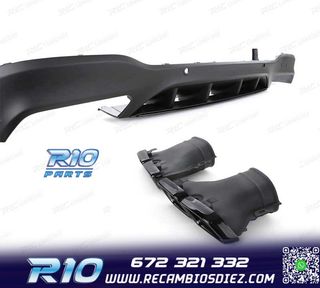 DIFUSOR MERCEDES GLC X253 15-18 LOOK AMG GLC63 PDC + COLAS E