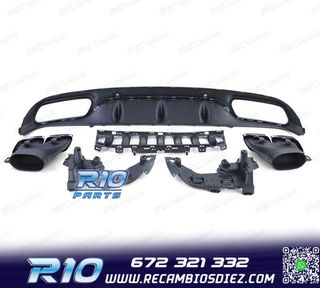 DIFUSOR MERCEDES CLASE C C205 COUPÉ 15-18 AMG PDC + COLAS E