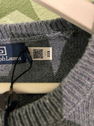 Jersey Polo Ralph Lauren Gris Hombre