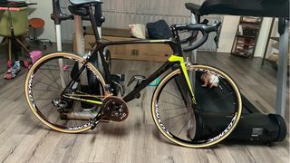 Bicicleta de carretera giant tcr Advanced carbono