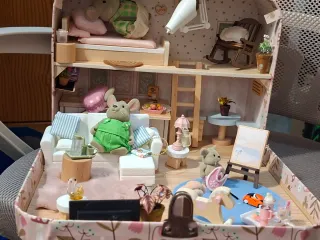 Maletín Casa de Muñecas con Ratones