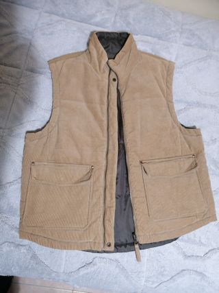 Chaleco pana vestir y cazar