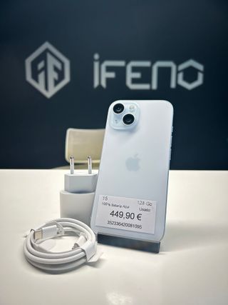 iPhone 15 Azul 128GB – Garantía 2 Años