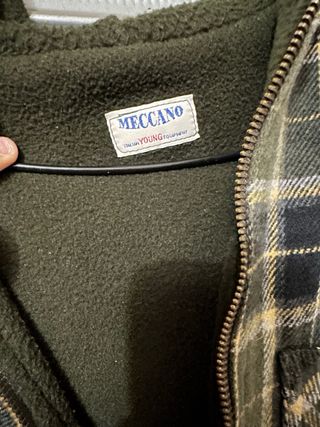 Giacca a quadri con cappuccio MEC