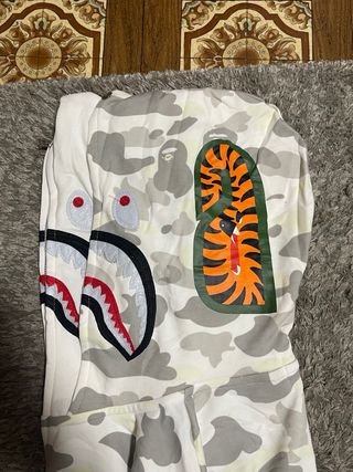 Bape Shark Doble Capucha Original