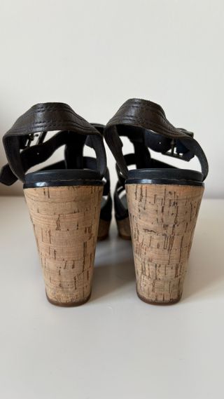 Zapatos Timberland Cuero Tacón Plataforma