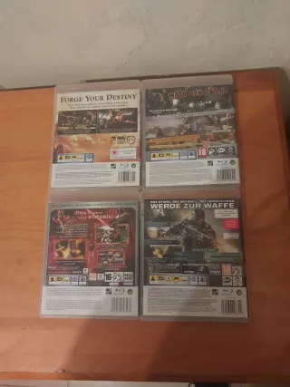 Lote 4 Videojuegos PS3 Originales
