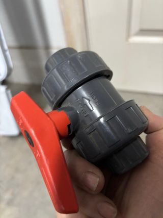 Válvula de bola PVC 3/4