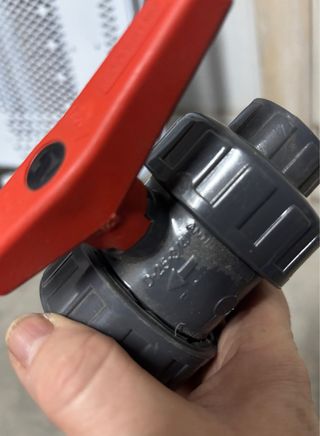 Válvula de bola PVC 3/4