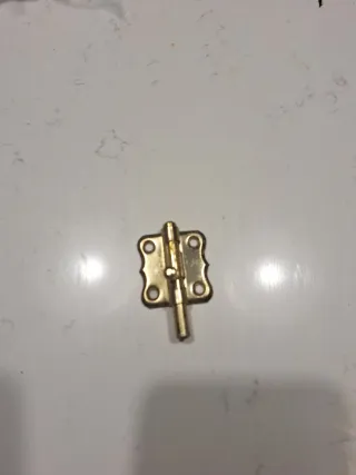 Manivelas doradas para puerta