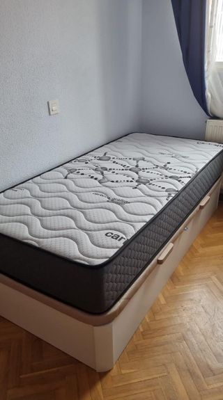 Canapé abatible con apertura lateral