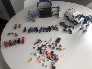 Playmobil City Action Comisaría + furgon