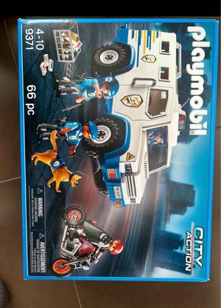 Playmobil City Action Comisaría + furgon