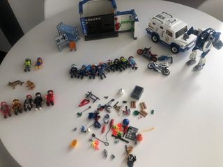 Playmobil City Action Comisaría + furgon