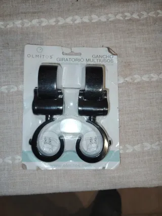Ganchos Giratorios para Carrito Bebé (2 uds)