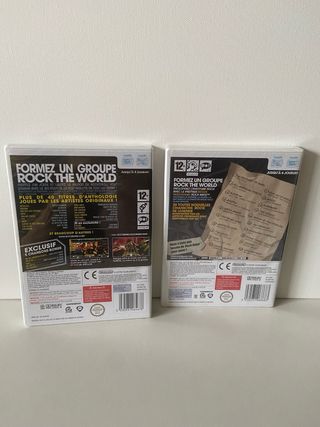 Juegos Wii Rock Band precintados