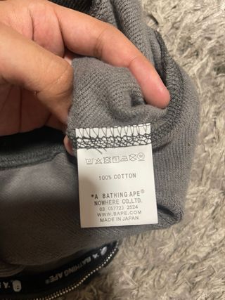 Bape Doble Capucha Tiburón Original