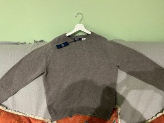 Jersey Lana Hombre Polo Ralph Lauren Gris