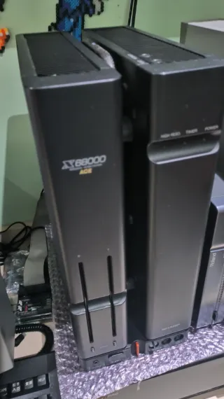 Sharp X68000 ACE Ordenador + fdx68 + monitor VGA