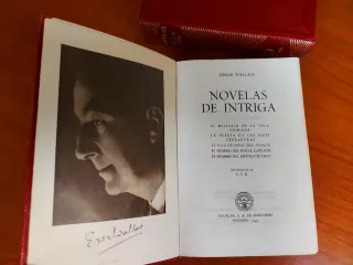 Edgar Wallace, Novelas. Aguilar, 1949 y 1952.