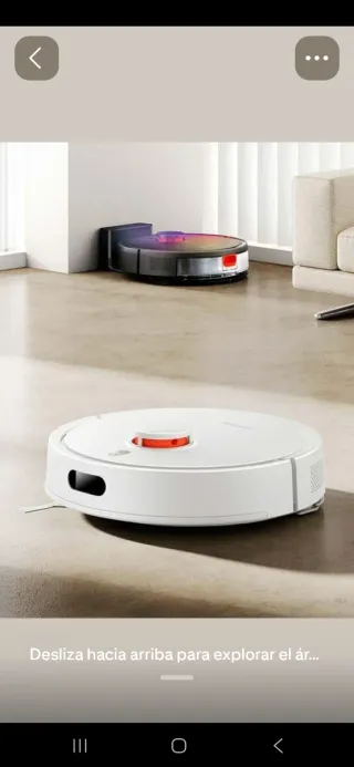 Robot aspirador y fregasuelos xiaomi