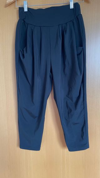 Pantalones boyfriend negros